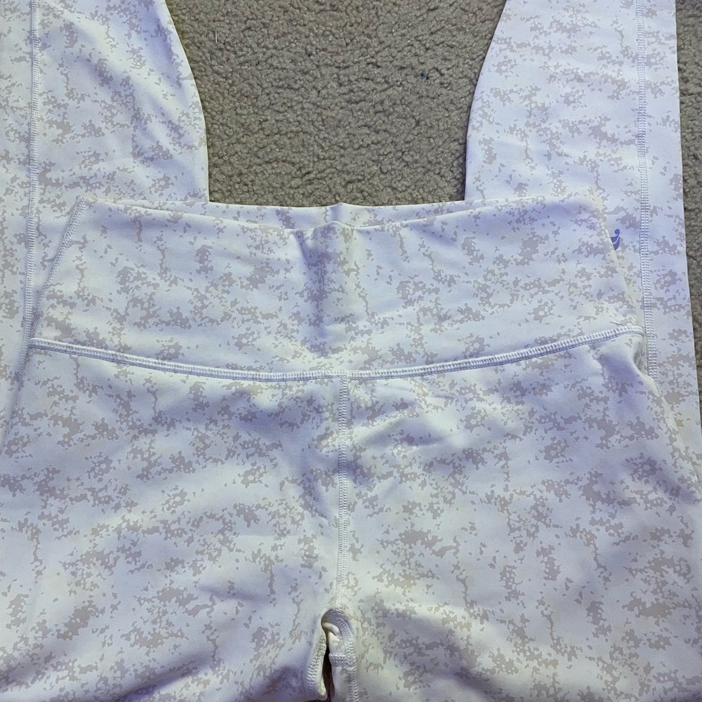 Fabletics White Camo Leggings